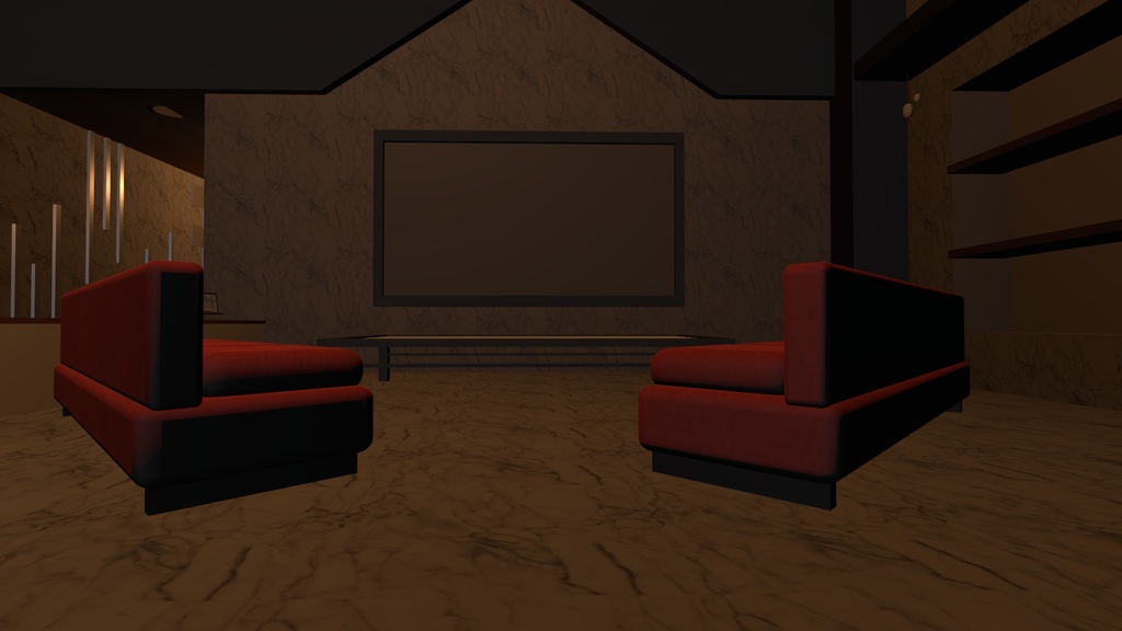 【VRChat向け】お部屋 SweetRoom:Luna