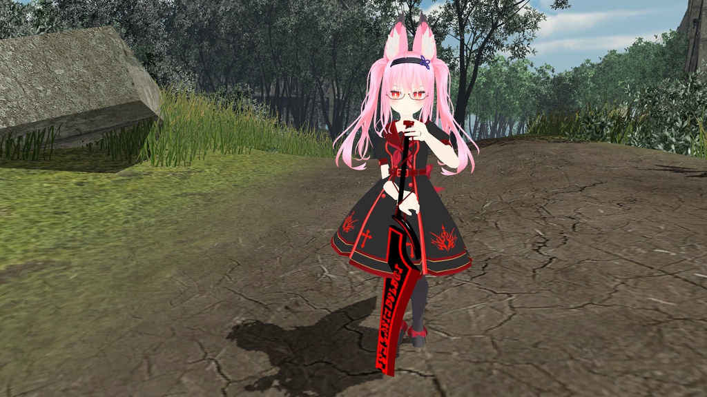 【VRChat向け】大剣