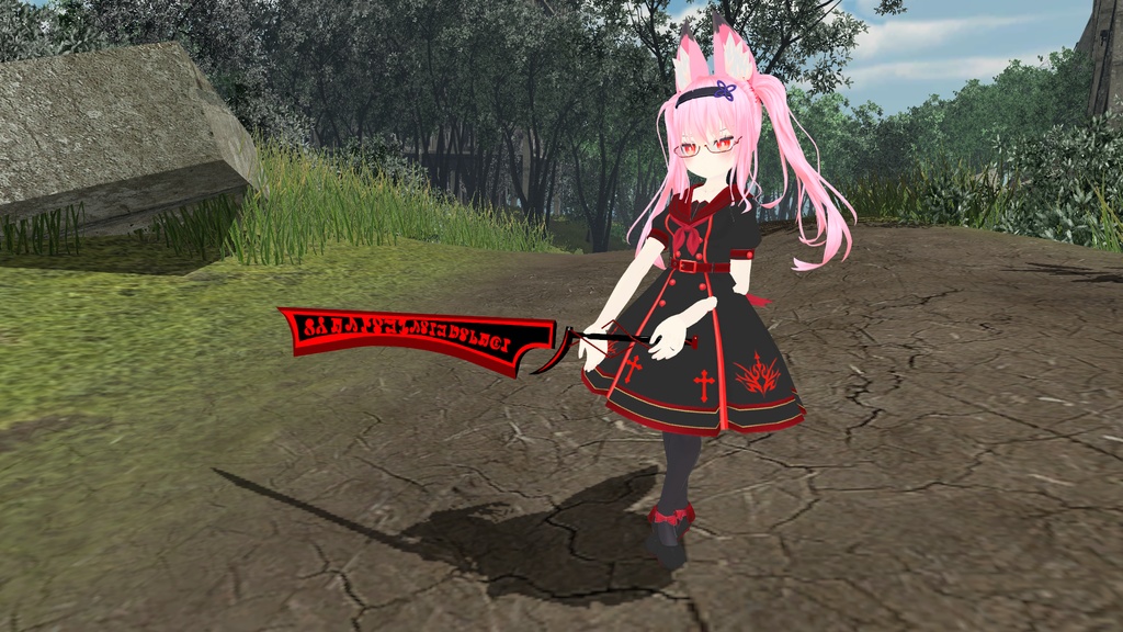【VRChat向け】大剣