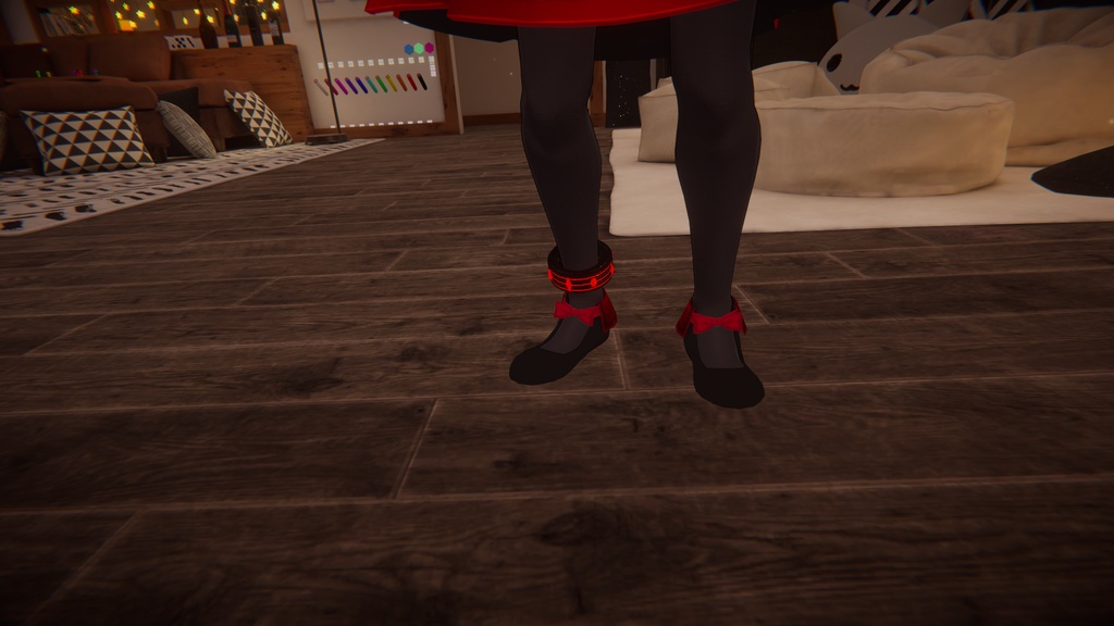 【VRChat向け】装飾品4点