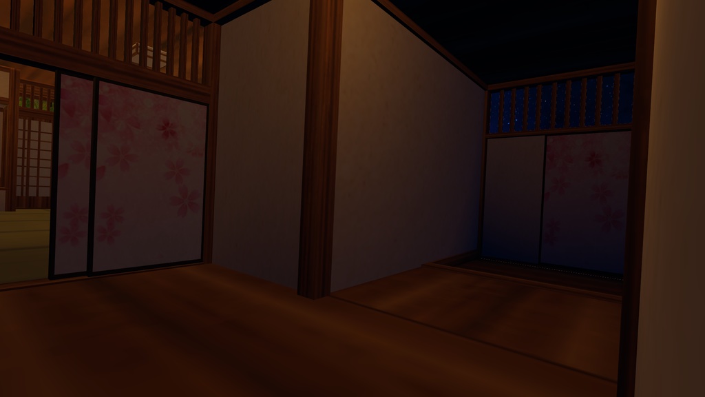 【VRChat向け】和室 旅館Type-A