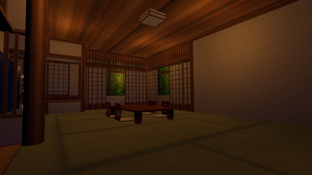 【VRChat向け】和室 旅館Type-A