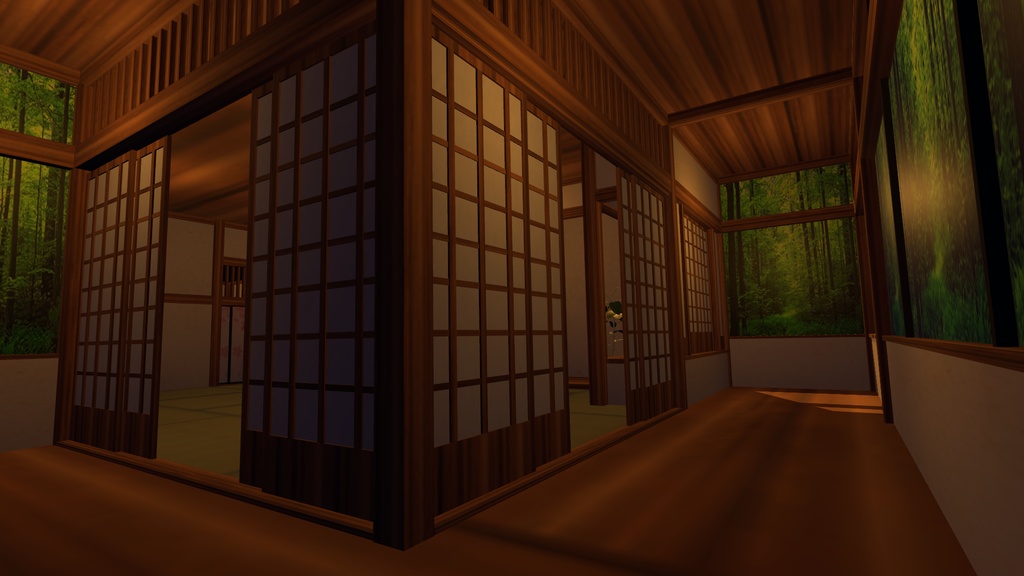 【VRChat向け】和室 旅館Type-A