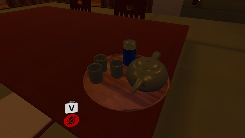 【VRChat向け】湯呑セット