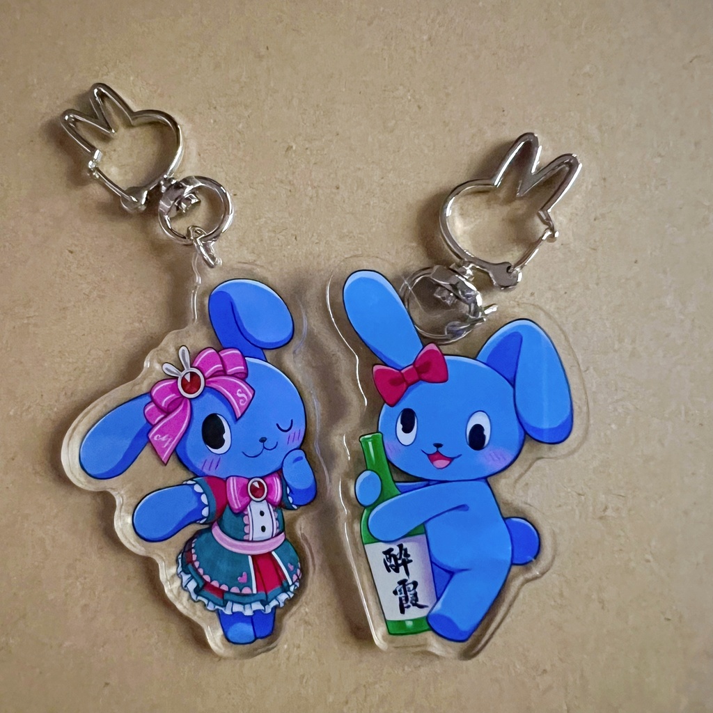 【在庫限り】濃いめの神酒酔霞アクリルキーホルダー