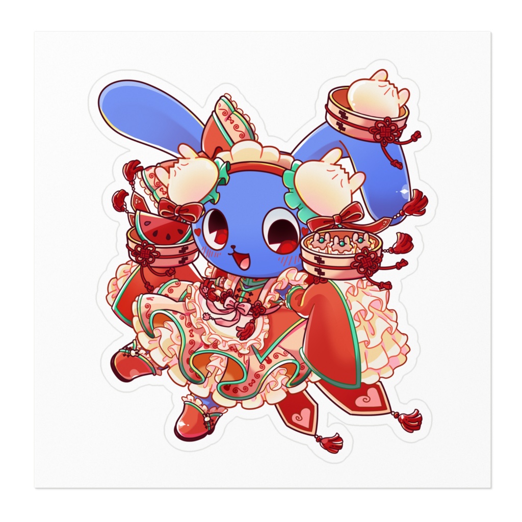 チャイナメイドすいちゃんステッカー