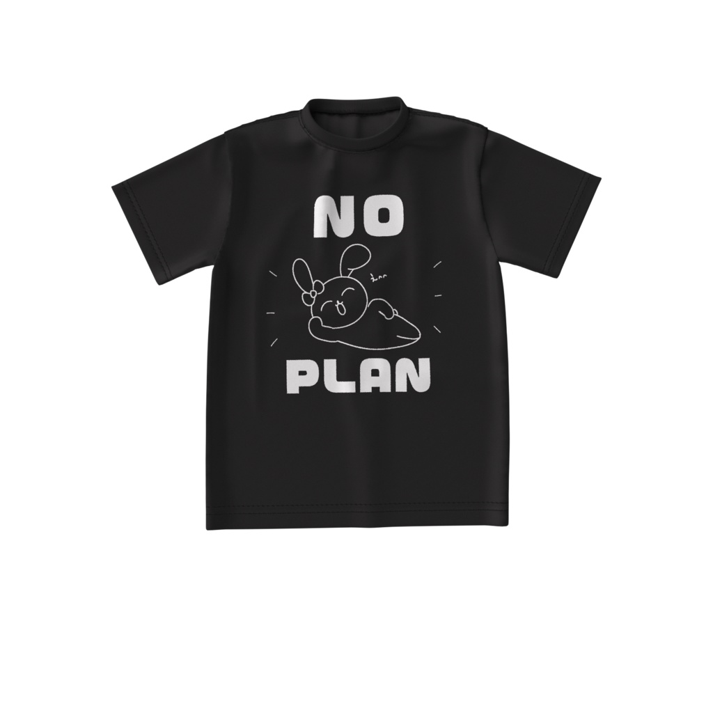 NO PLAN ビッグシルエットTシャツ