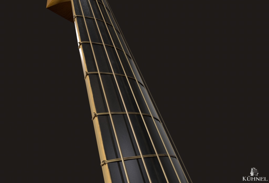 Viola da Gamba - 3D Model