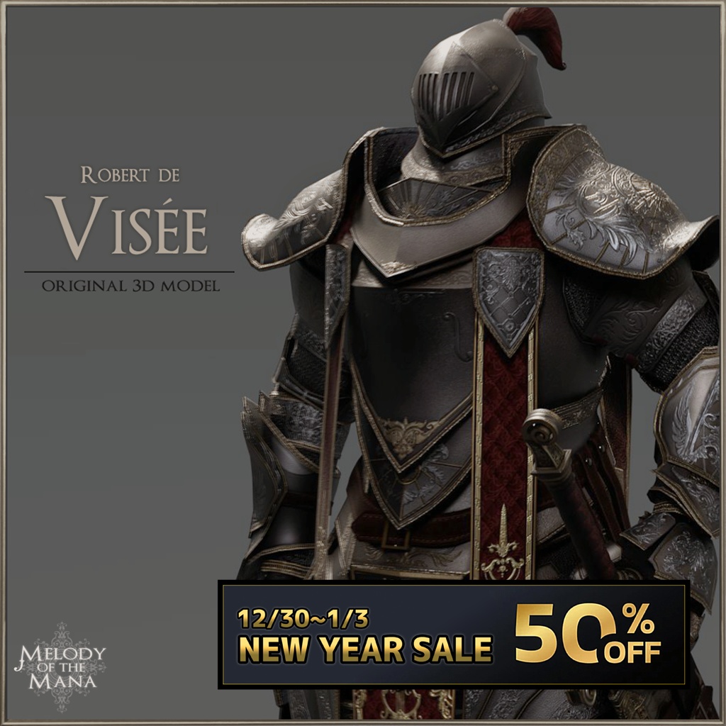 【 ヴィゼー 】オリジナル3Dモデル [Melody of the Mana]