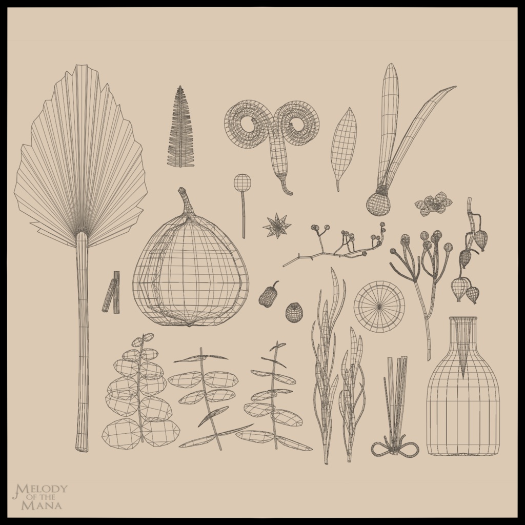 Accessories VOL.3 - 3D Model