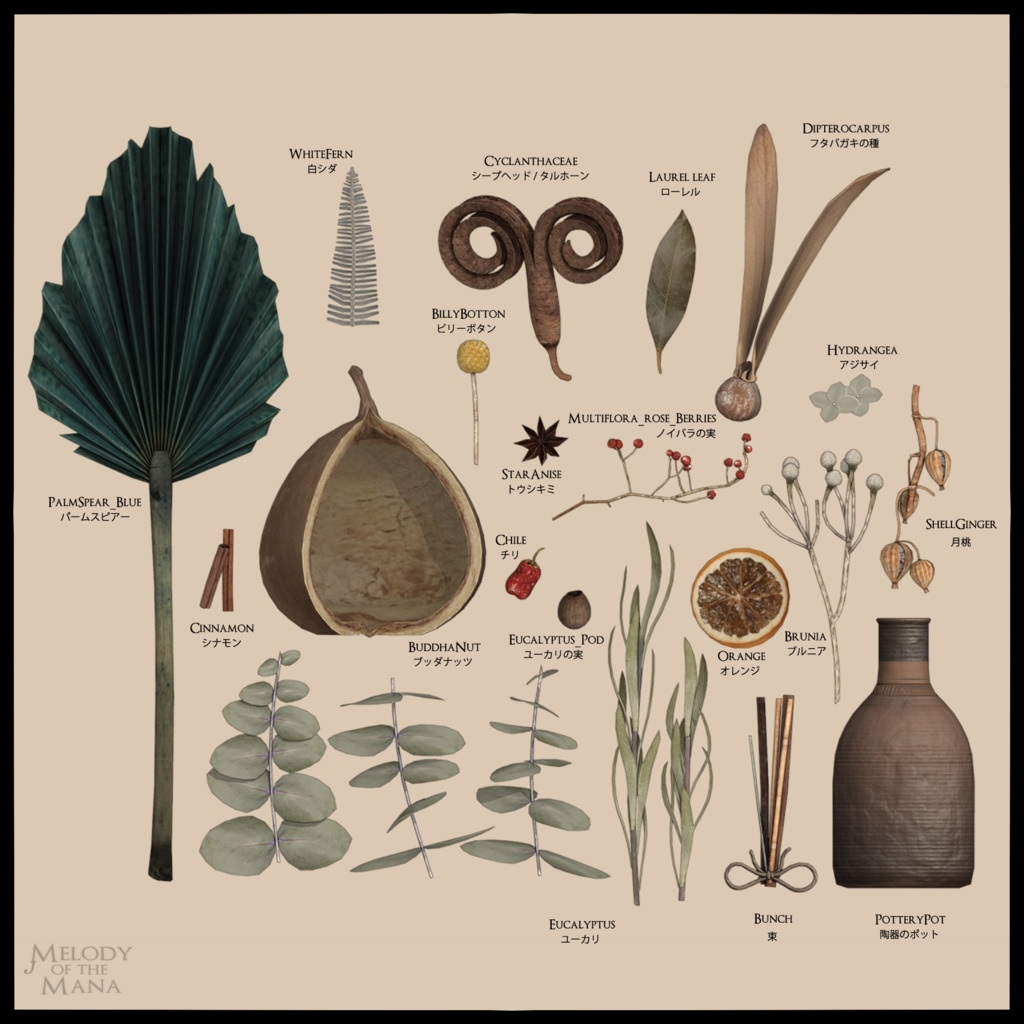 Accessories VOL.3 - 3D Model