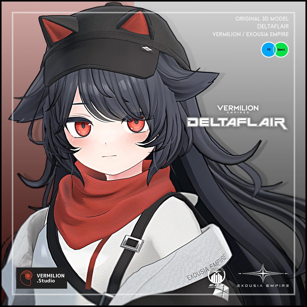 【デルタフレア】オリジナル3Dモデル