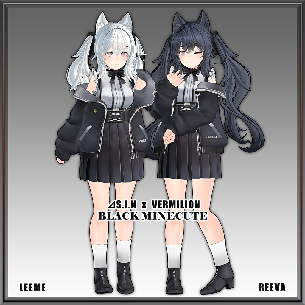 16アバター対応【BLACK MINECUTE】⊿S.I.N x VERMILION