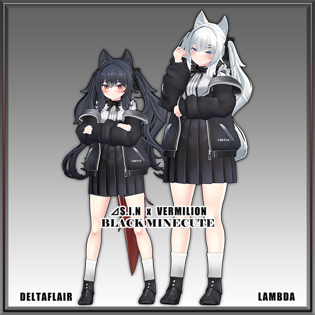 16アバター対応【BLACK MINECUTE】⊿S.I.N x VERMILION