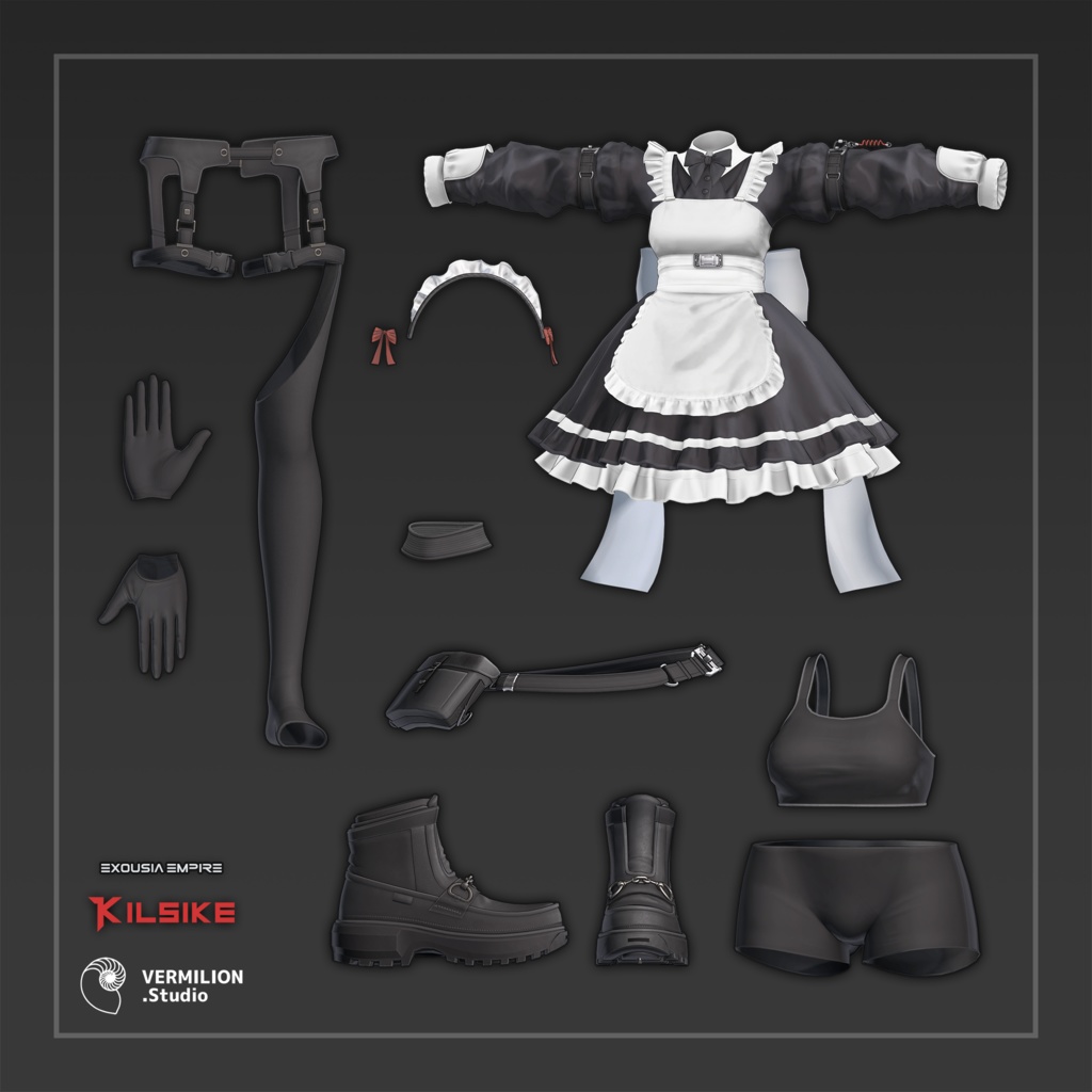 【キルサイク】オリジナル3Dモデル #MARUBODY