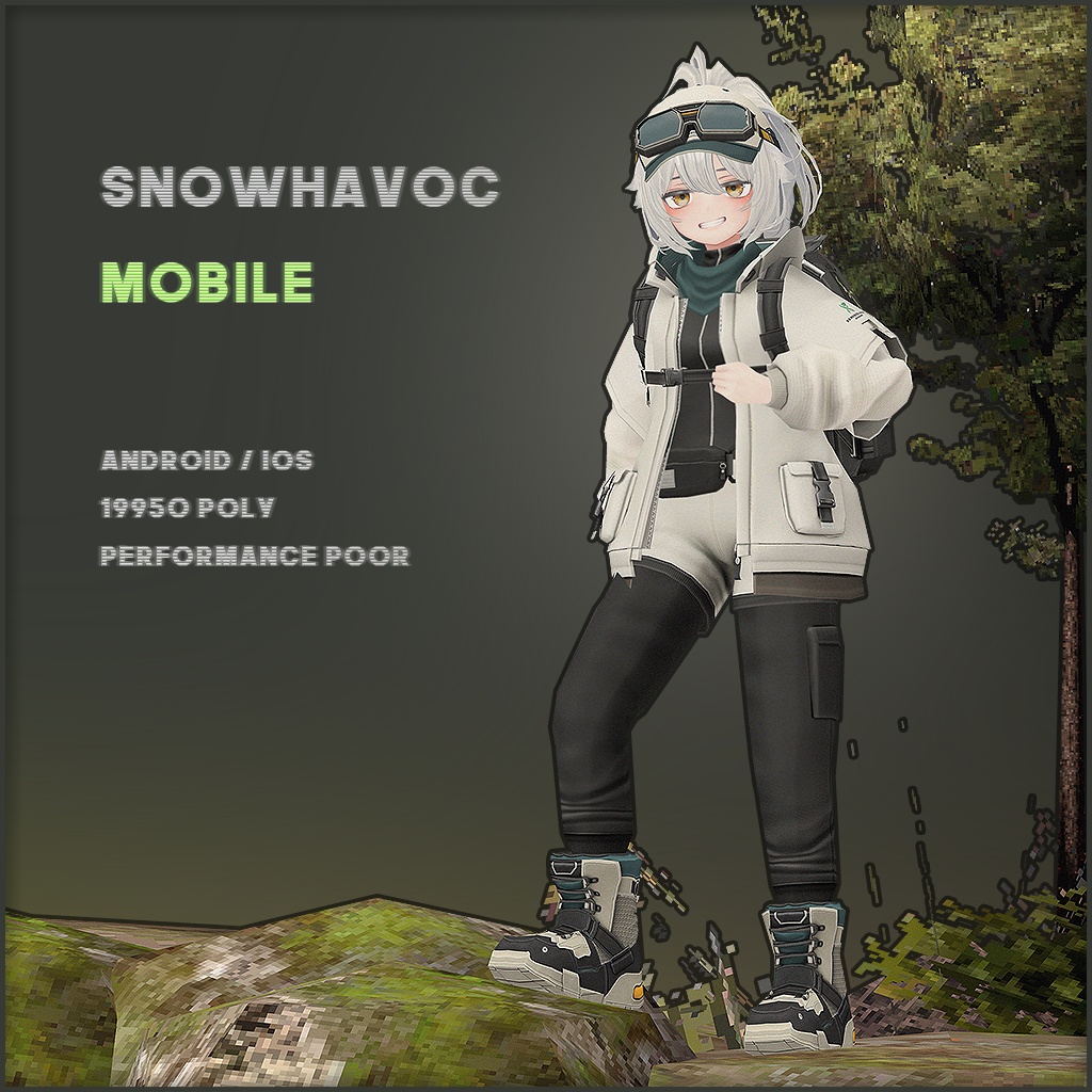 【スノーハヴォック】オリジナル3Dモデル