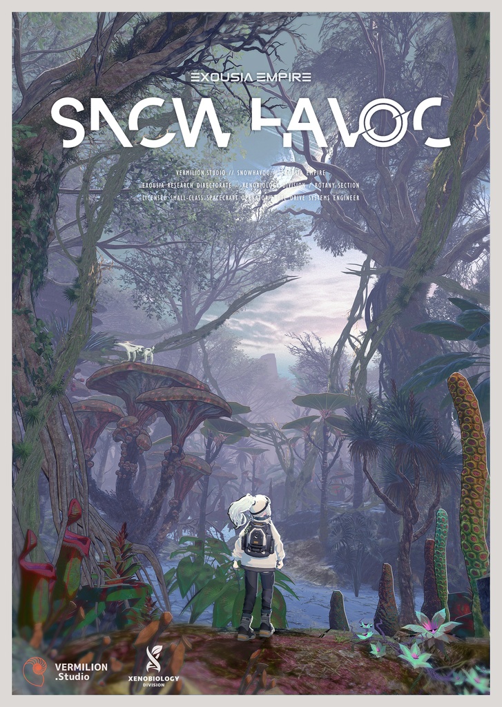 【スノーハヴォック】オリジナル3Dモデル