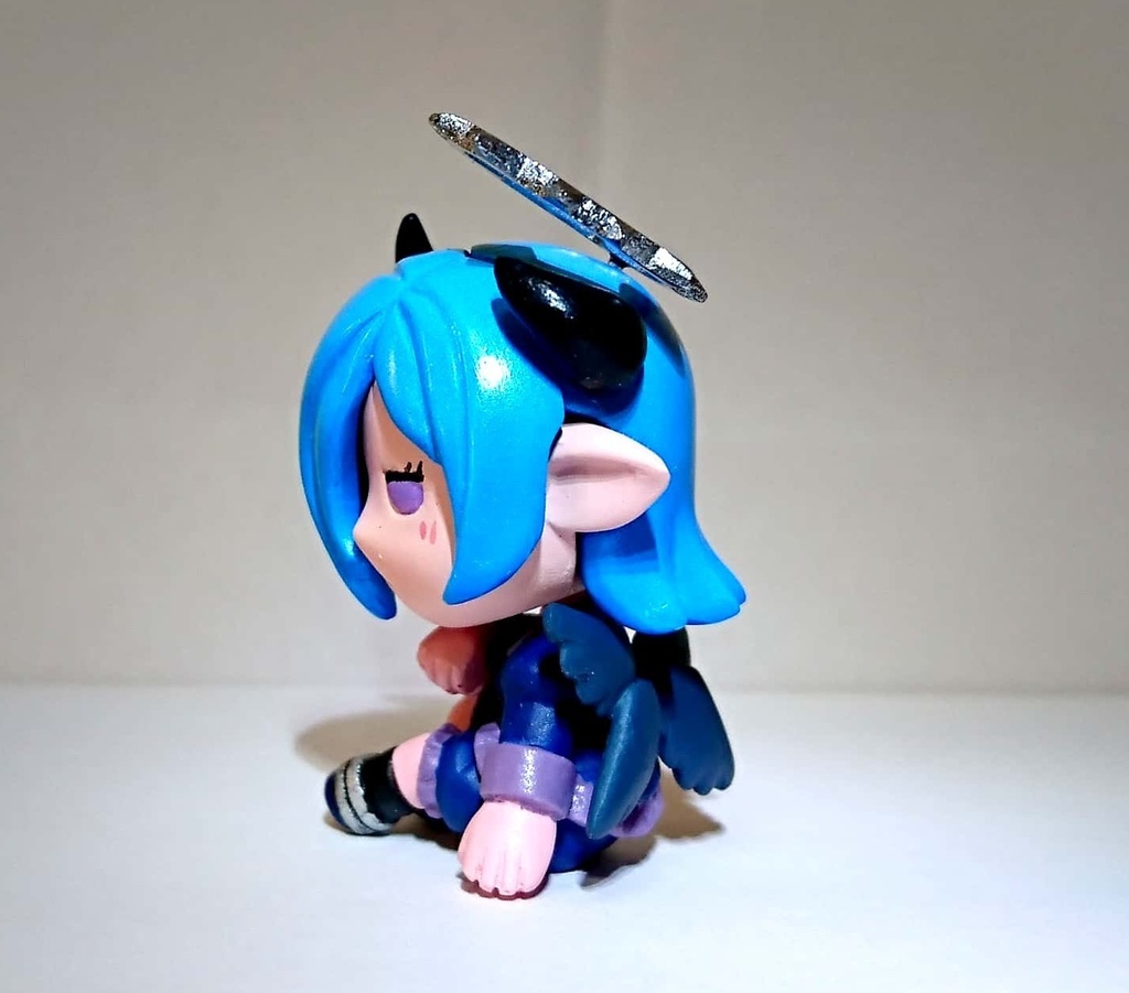 (ガレージキット)オリジナルミニフィギュア 堕天使クロセル