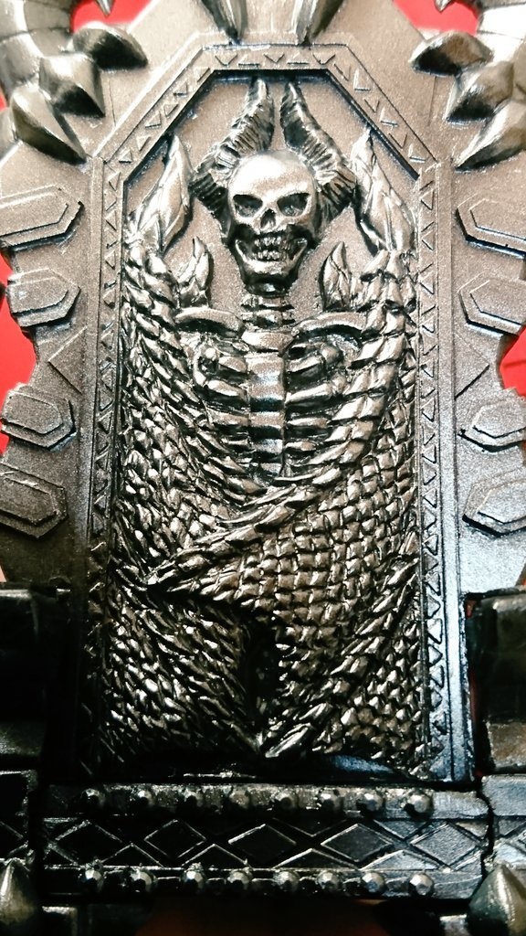 (ガレージキット)オリジナルフィギュア用小物 『魔王の玉座』