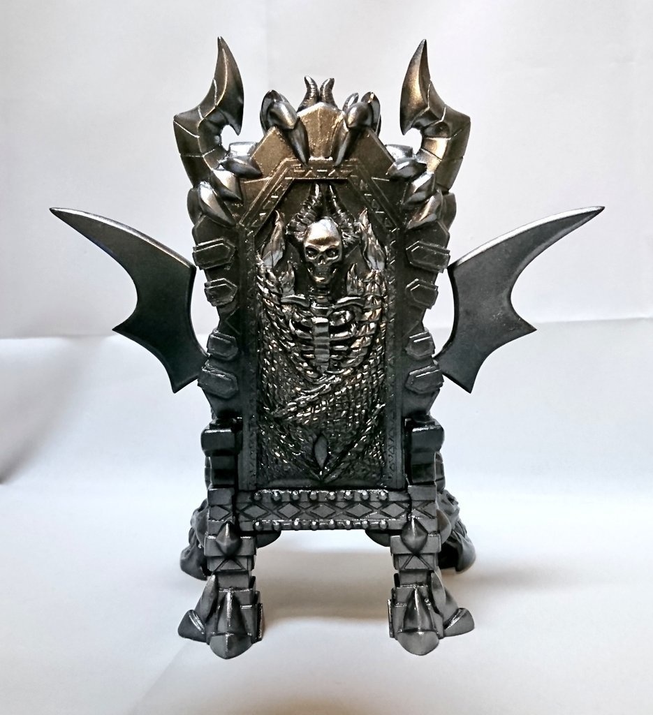 (ガレージキット)オリジナルフィギュア用小物 『魔王の玉座』