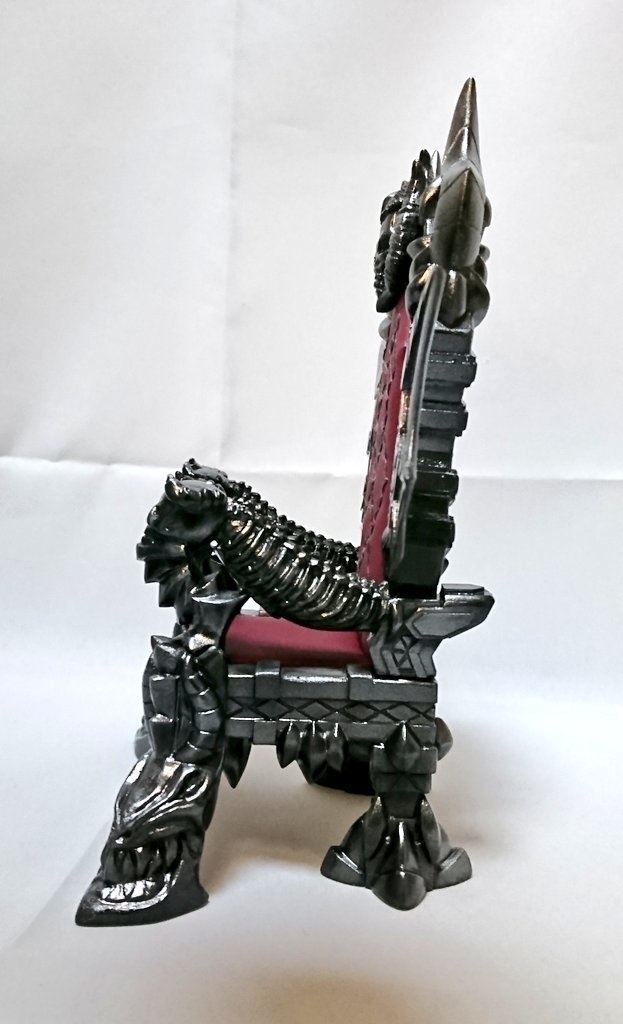 (ガレージキット)オリジナルフィギュア用小物 『魔王の玉座』