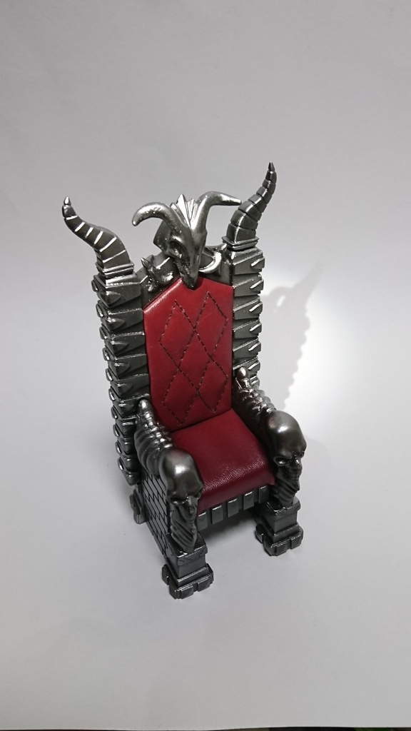 (ガレージキット)オリジナルフィギュア用小物 『悪魔の玉座』