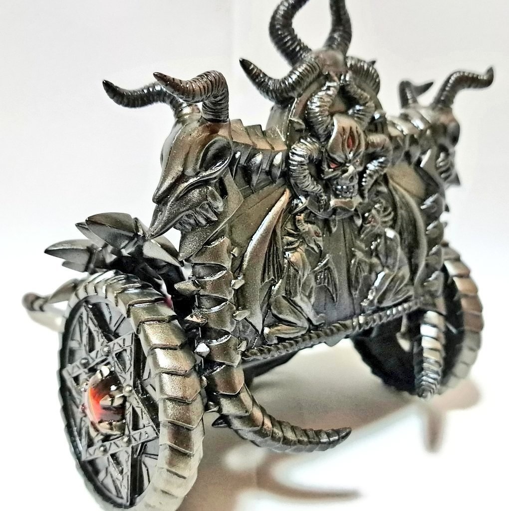 (ガレージキット) オリジナル フィギュア用小物 『魔人力車』