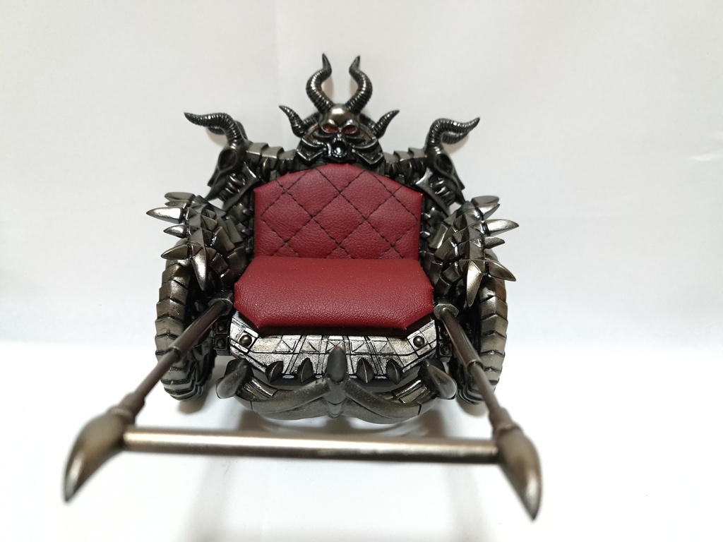 (ガレージキット) オリジナル フィギュア用小物 『魔人力車』