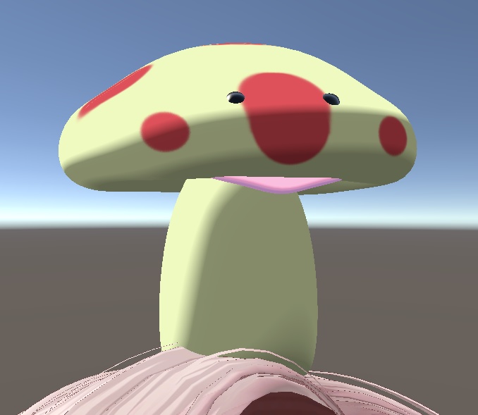 キノコ 無料 可愛い 揺れる