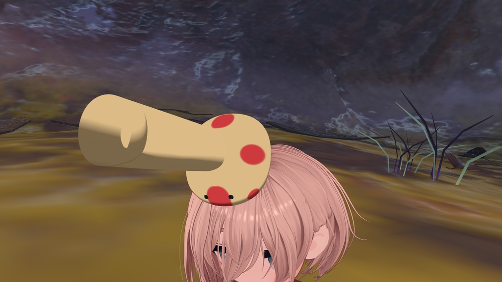 キノコ 無料 可愛い 揺れる