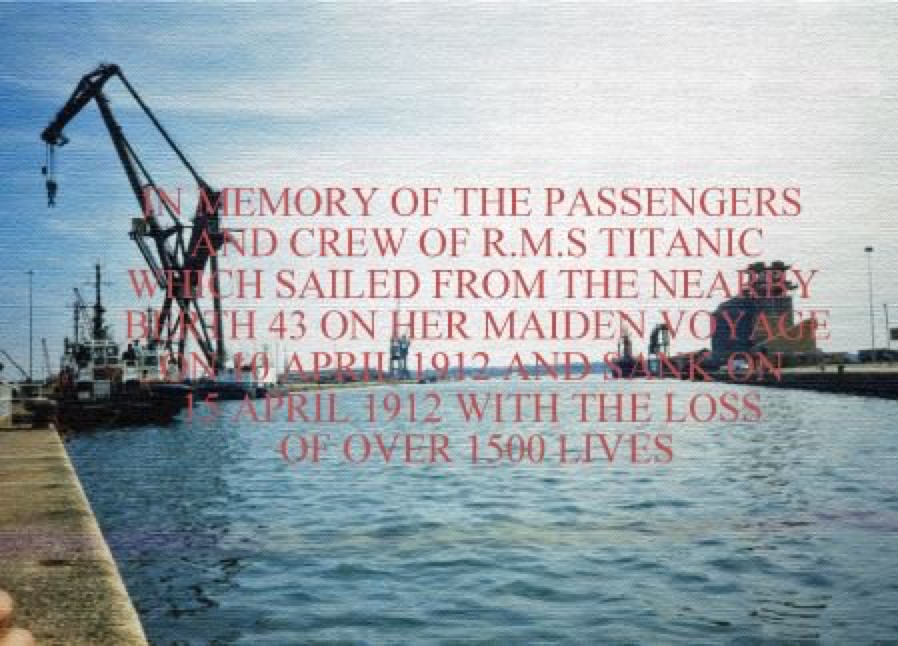 100th Anniversary ; Maiden Voyage of RMS Titanic