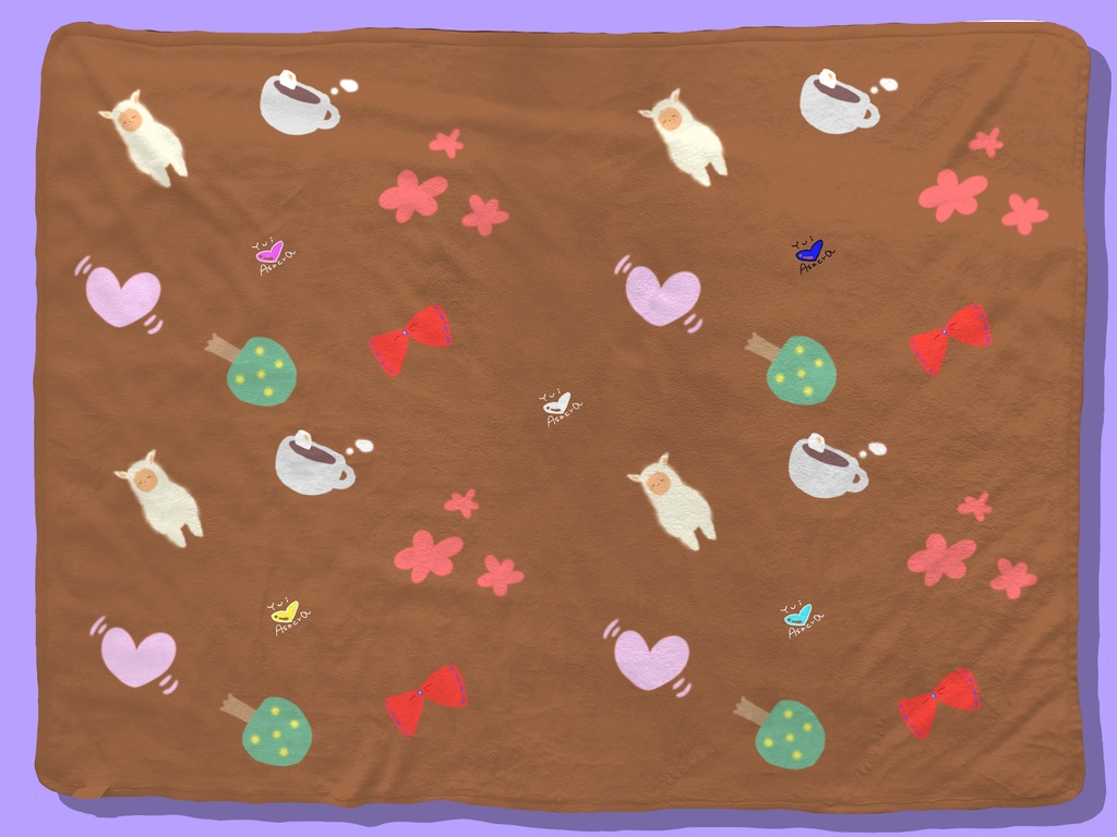 【受付終了】大判オリジナルブランケット~麻倉由衣でこの冬を乗り切ろう!