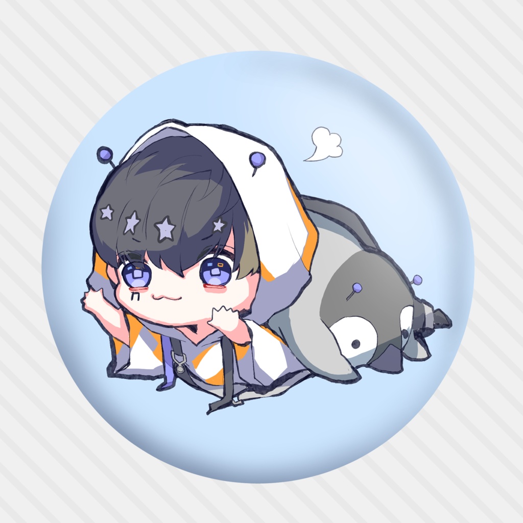 ちゃひろ缶バッチ①