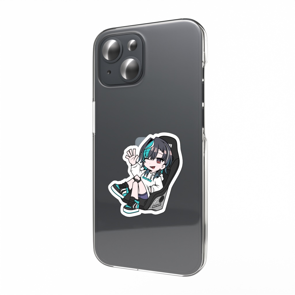 【非公式】輪堂千速 スマホステッカー