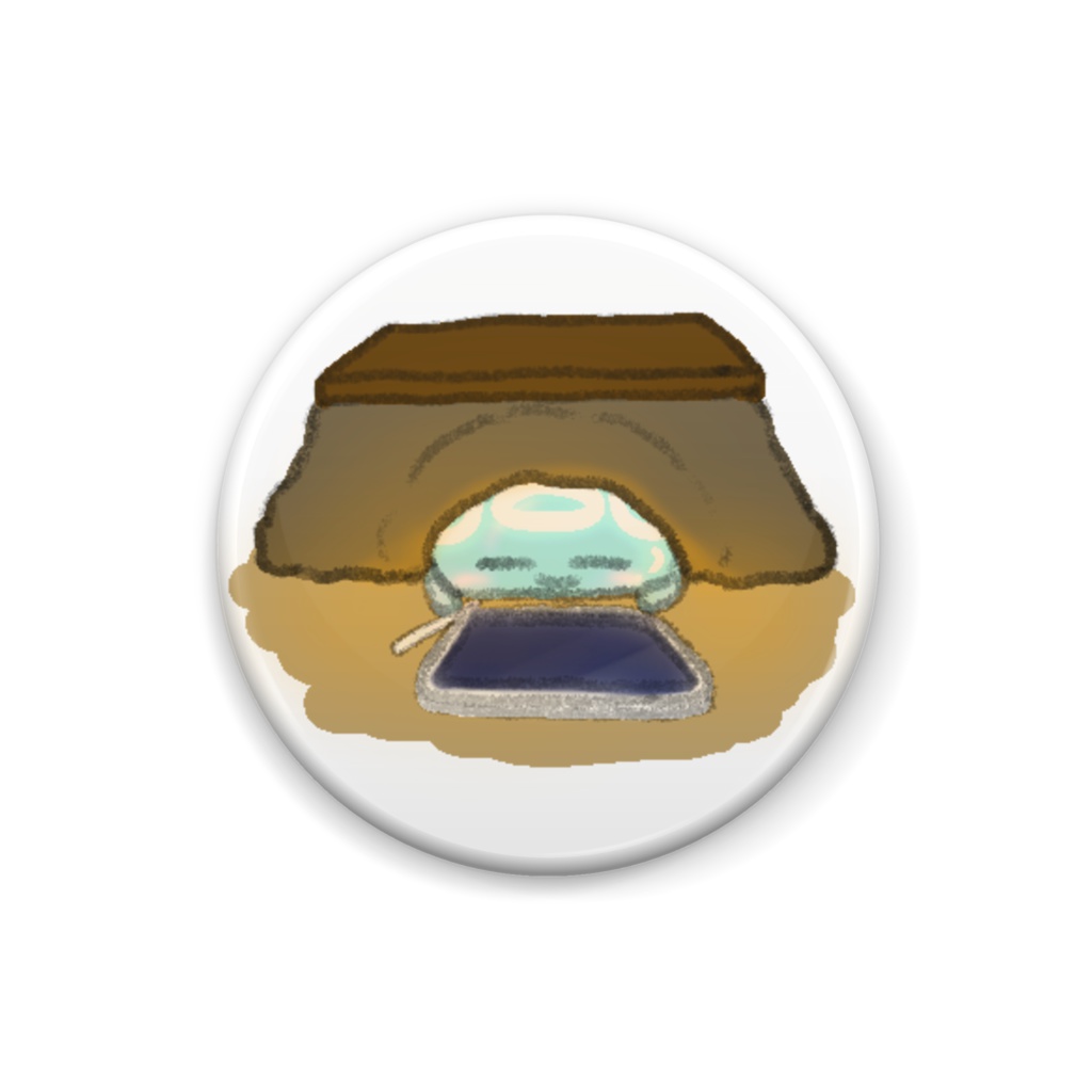 くらげのくらー缶バッジ:No.13