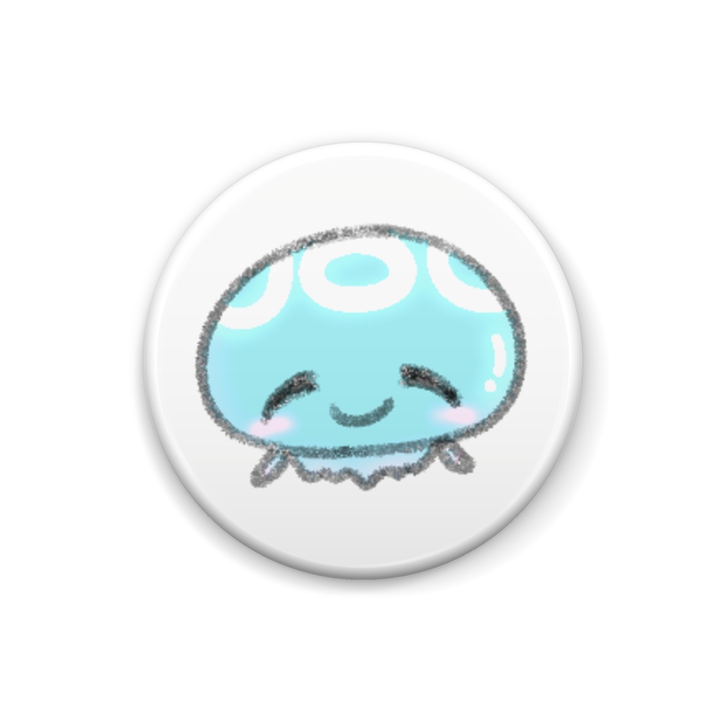 くらげのくらー缶バッジ:No.21