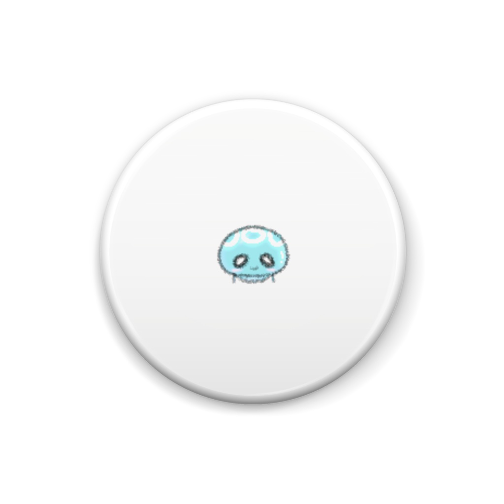 くらげのくらー缶バッジ(25mm):No.22