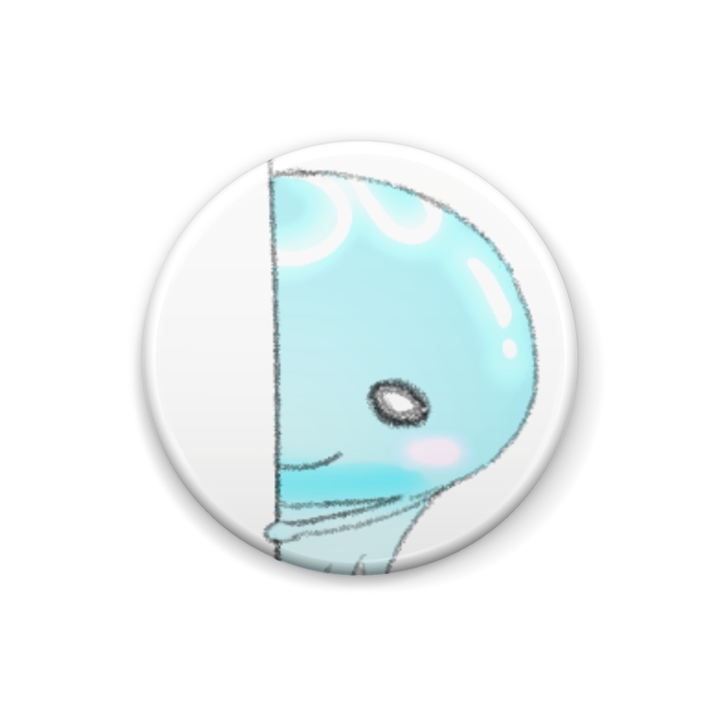 くらげのくらー缶バッジ:No.26