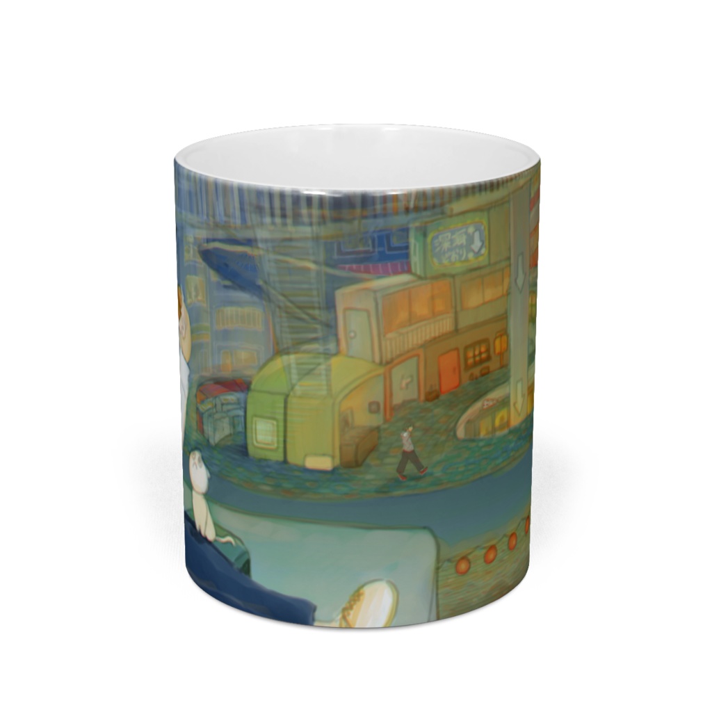 くらげのくらーマグカップ.No2