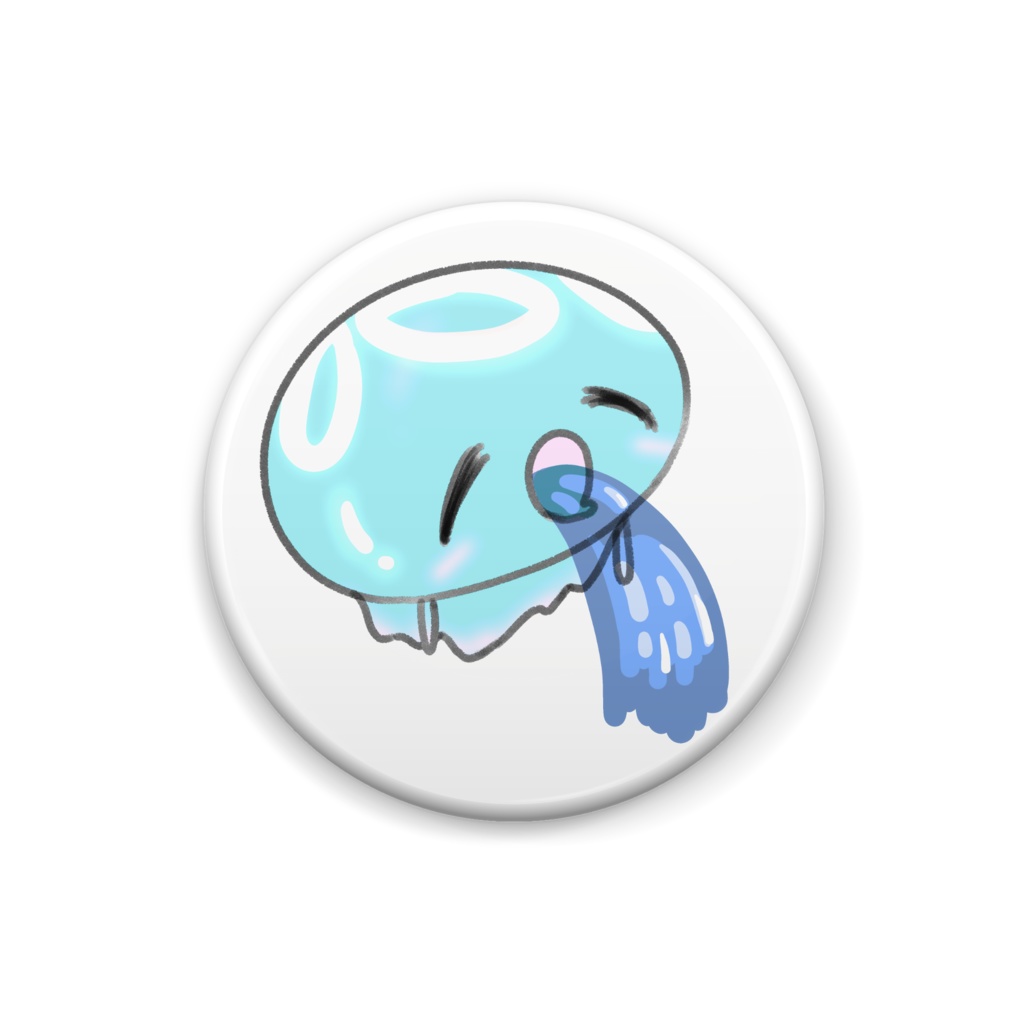 くらげのくらー缶バッジ:No.32
