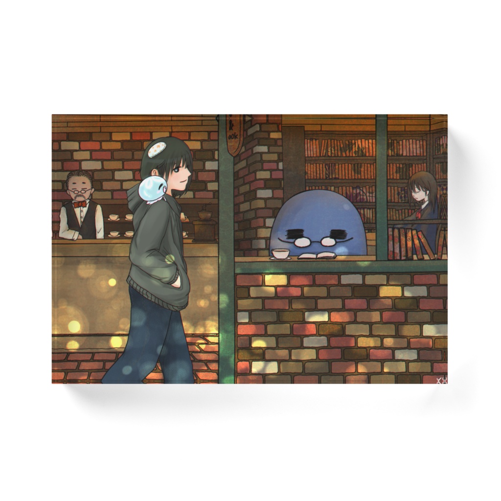 アクリルブロック:秋くらー