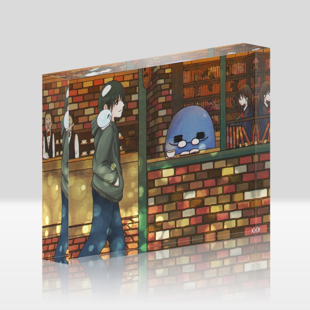 アクリルブロック:秋くらー