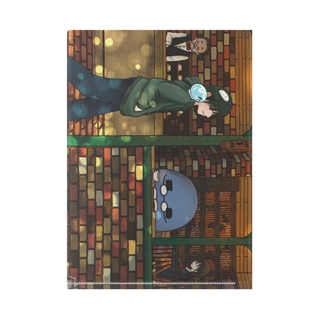 くらげのくらークリアファイル:No1