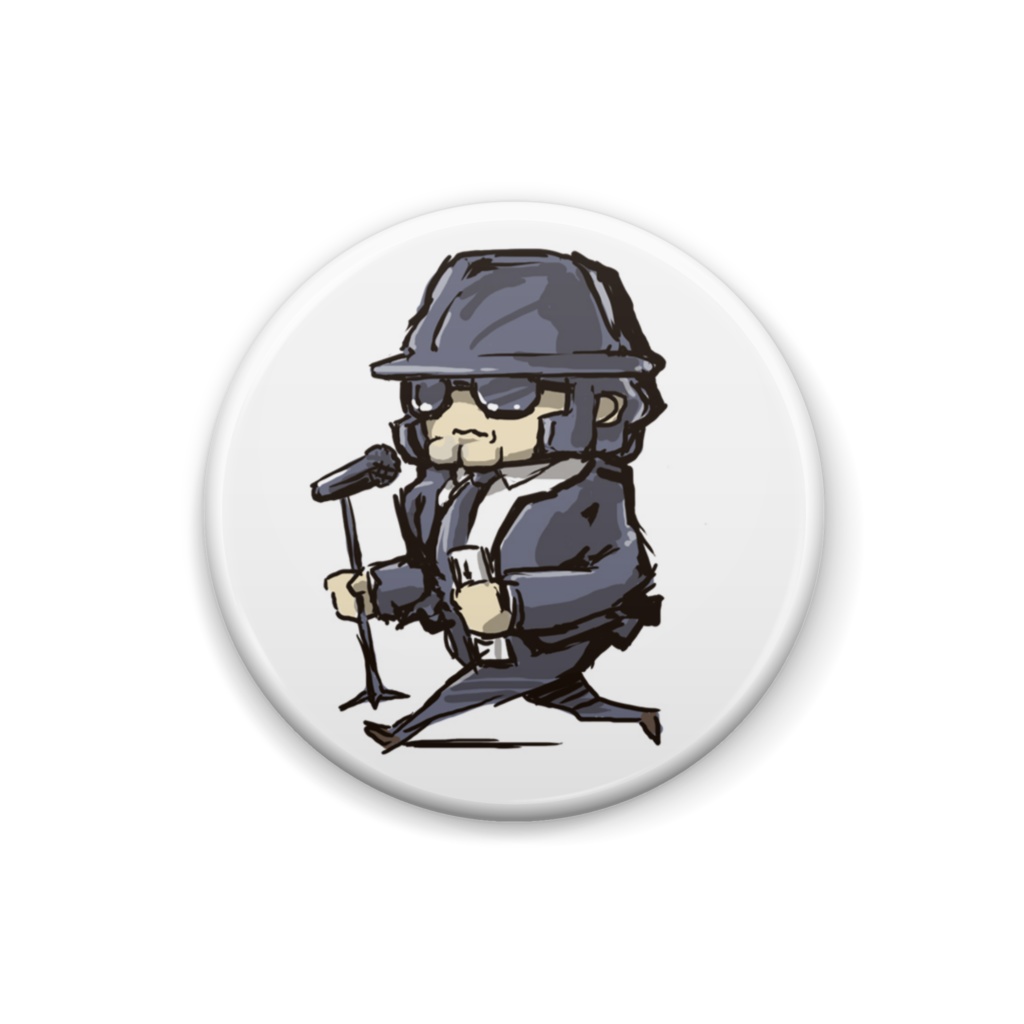 ジョニヘ デフォルメイラスト缶バッジ