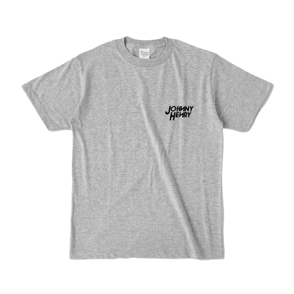 『JOHNNY HENRY』ワンポイントTシャツ - グレー/ブラック