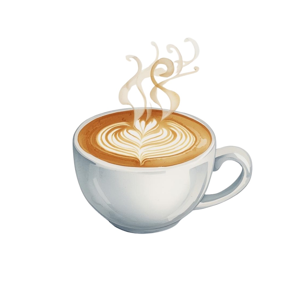 【15点セット】焼きたてベーカリー&カフェ 水彩画風クリップアート(背景透過PNG)