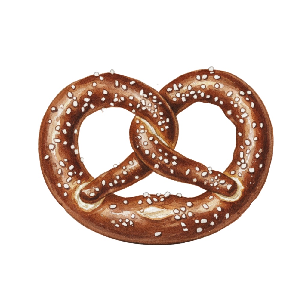 【15点セット】焼きたてベーカリー&カフェ 水彩画風クリップアート(背景透過PNG)