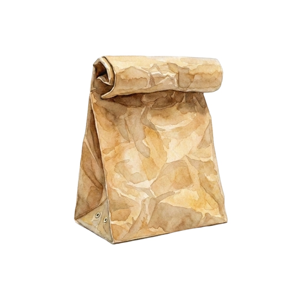 【16点セット】ライフスタイルアイテム水彩画風クリップアート(背景透過PNG)