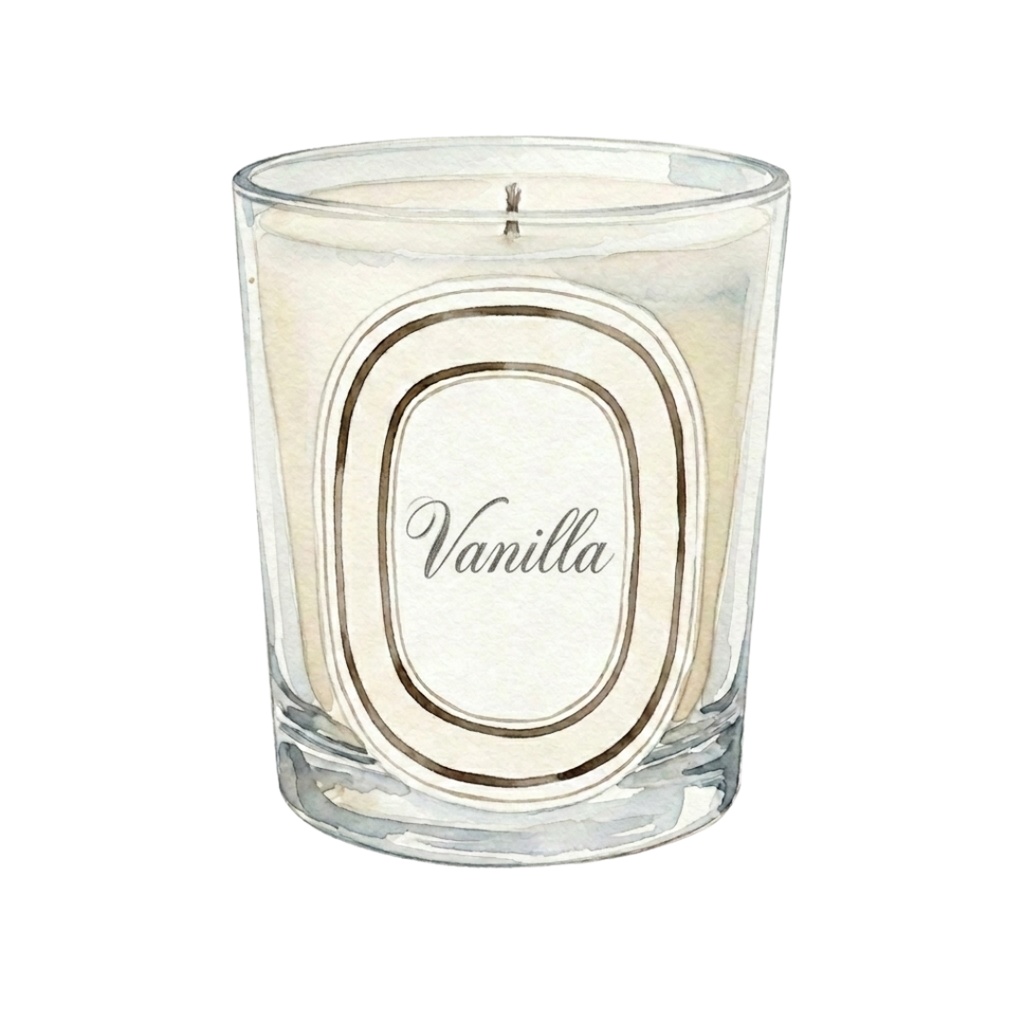 【16点セット】ライフスタイルアイテム水彩画風クリップアート(背景透過PNG)