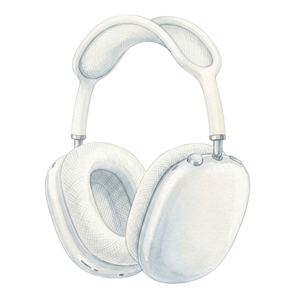 【16点セット】ライフスタイルアイテム水彩画風クリップアート(背景透過PNG)